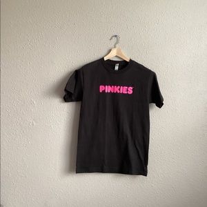 “Pinkies” Black T-shirt Size Small
